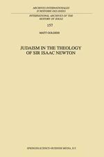 Judaism in the Theology of Sir Isaac Newton