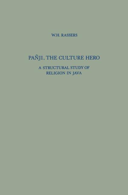 Pañji, The Culture Hero