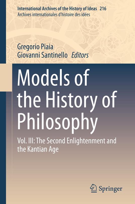 Models of the History of Philosophy