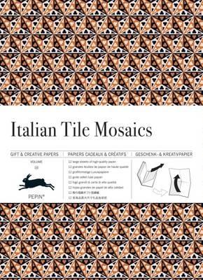 Italian Tile Mosaics: Gift & Creative Paper Book Vol. 33 - Pepin Van Roojen - cover