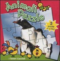 I teneri cuccioli. Animali puzzle - copertina