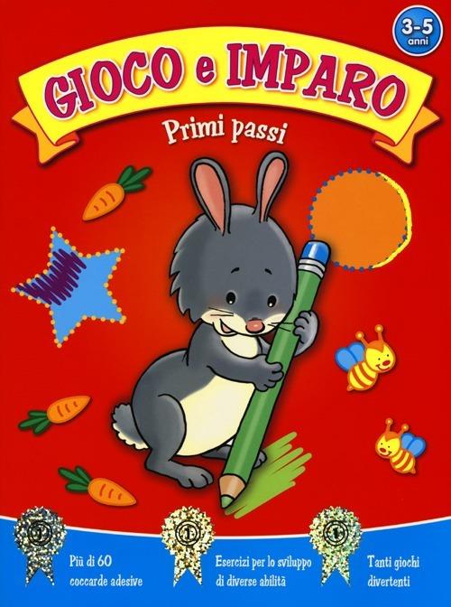 Primi passi. Gioco e imparo. Con adesivi - copertina