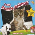 Animali di casa. I miei puzzle animali. Libro puzzle