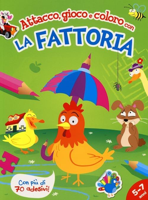 Attacco, gioco e coloro con la fattoria - copertina