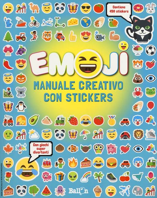 Emoji. Manuale creativo. Con adesivi - copertina