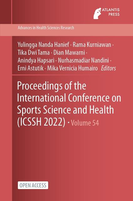 Proceedings of the International Conference on Sports Science and Health (ICSSH 2022)