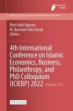 4th International Conference on Islamic Economics, Business, Philanthropy, and PhD Colloquium (ICIEBP) 2022