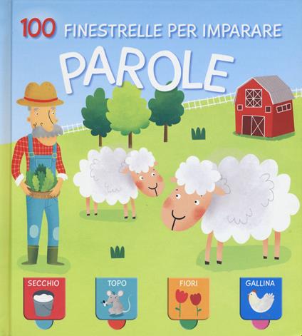 Parole. 100 finestrelle per imparare - copertina