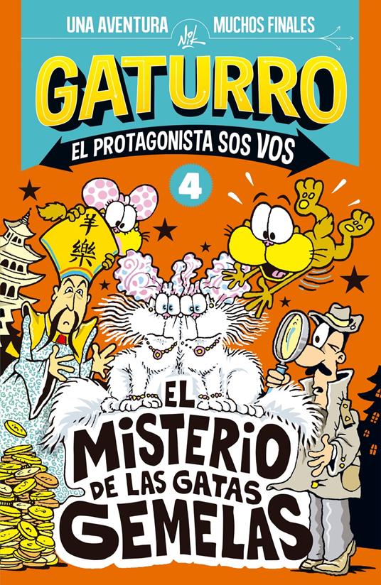 Gaturro. El misterio de las gatas gemelas (Gaturro. El protagonista sos vos 4) - Nik - ebook