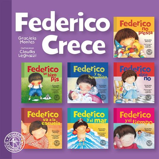 Federico Crece (Serie Federico completa) - Graciela Montes - ebook
