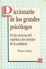 Diccionario de Los Grandes Psicologos