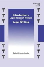 Introduction to Legal Research Method and Legal Writing