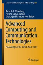 Advanced Computing and Communication Technologies