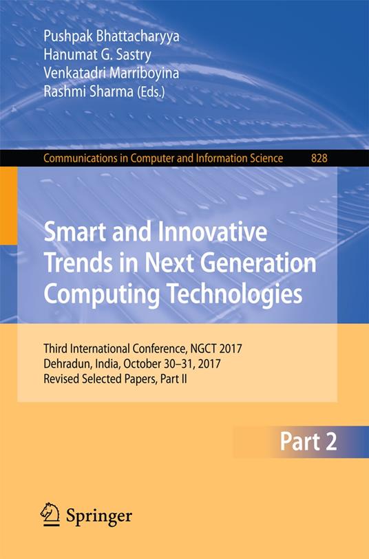 Smart and Innovative Trends in Next Generation Computing Technologies