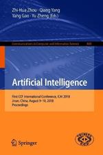 Artificial Intelligence: First CCF International Conference, ICAI 2018, Jinan, China, August 9-10, 2018, Proceedings