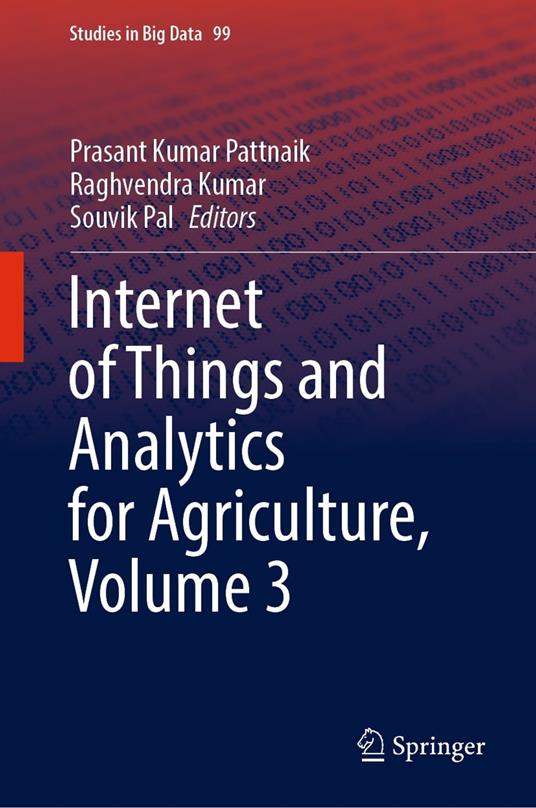 Internet of Things and Analytics for Agriculture, Volume 3