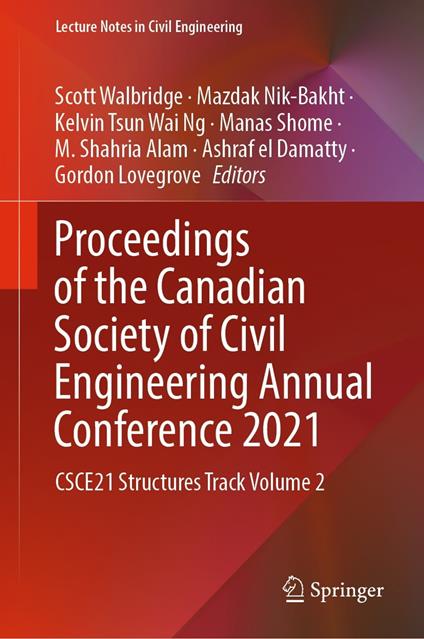 Proceedings of the Canadian Society of Civil Engineering Annual Conference 2021