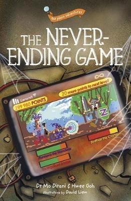 the plano adventures: The Never-ending Game - Mo Dirani,Hwee Goh - cover