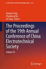 The Proceedings of the 19th Annual Conference of China Electrotechnical Society