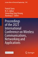 Proceedings of the 2023 International Conference on Wireless Communications, Networking and Applications