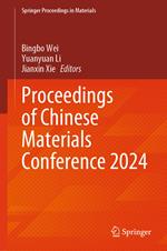 Proceedings of Chinese Materials Conference 2024