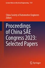 Proceedings of China SAE Congress 2023: Selected Papers