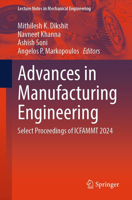 Advances in Manufacturing Engineering