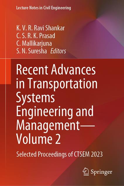 Recent Advances in Transportation Systems Engineering and Management—Volume 2