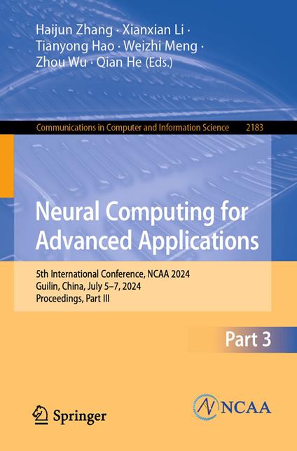 Neural Computing for Advanced Applications