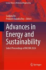 Advances in Energy and Sustainability: Select Proceedings of INCOM 2024