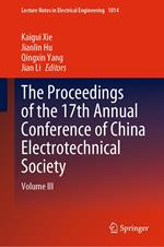 The Proceedings of the 17th Annual Conference of China Electrotechnical Society