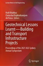 Geotechnical Lessons Learnt—Building and Transport Infrastructure Projects