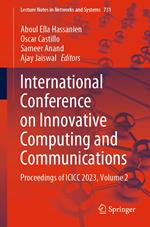 International Conference on Innovative Computing and Communications