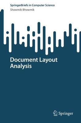 Document Layout Analysis - Showmik Bhowmik - cover