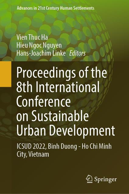 Proceedings of the 8th International Conference on Sustainable Urban Development