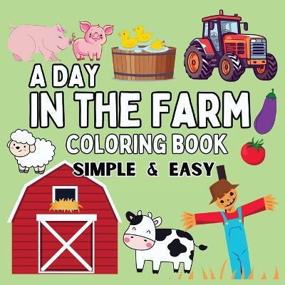 On the Farm Coloring Book: Bold and Easy Designs - Parole - cover