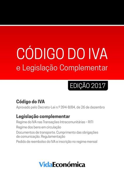 Código do IVA 2017