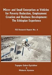 Micro-and Small Enterprises as Vehicles for Poverty Reduction, Employment Creation and Business Development: The Ethiopian Experience - Gebre-Egziabher Tegegne,Meheret Ayenew - cover