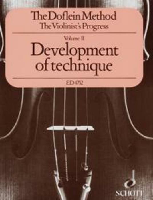 The Doflein Method 2. The First Position. Violino -  Elma Doflein  - copertina