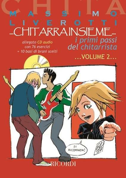  Chitarra Insieme. vol. 2 + CD. Massimo Liverotti - copertina