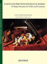  10 Sonate per violoncello e basso. a cura di Cesare Fertonani