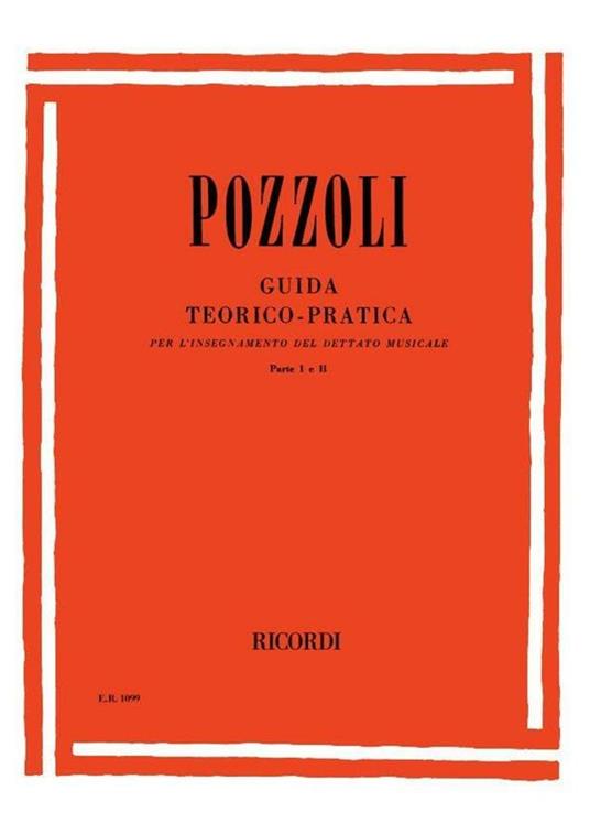  Guida Teorico-Pratica 1-2 -  Ettore Pozzoli - copertina