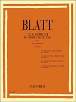  12 Capricci in Forma di Studio Op. 17. Clarinetto