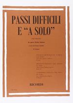  Passi Difficili e a Solo da Opere Liriche Italiane. vol 2. F Fantini. violino