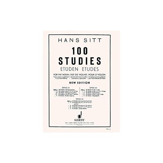  H. Sitt - 100 Etudes - Op. 32 - Vol1 - 6