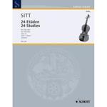  Hans Sitt - Studi (24) Op. 32 Vol. 1 - 2a e 3a posizione - viola