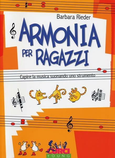  B. Rieder. Armonia per Ragazzi. Manuale di Teoria Musicale - copertina