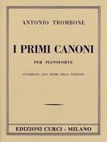 I primi canoni per pianoforte