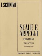  Scale e arpeggi per violino