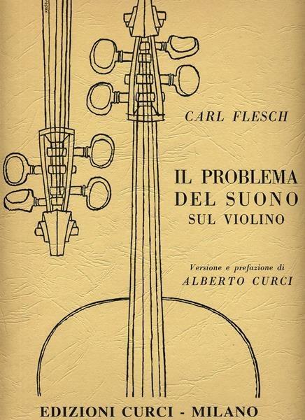 Il Problema Del Suono Sul Violino. Edizione -  Carl Flesch - copertina